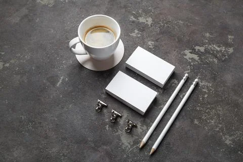 Branding mock up Stock Photos