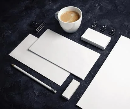 Branding mock up Stock Photos