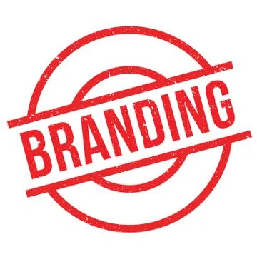 Branding rubber stamp Stock Illustration