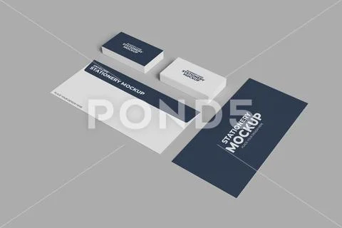 Branding Stationery Mockup PSDテンプレート