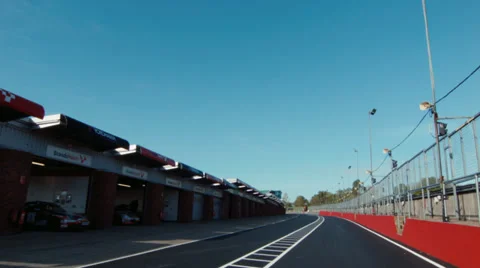 Brands hatch pit lane Stock Footage 38062338