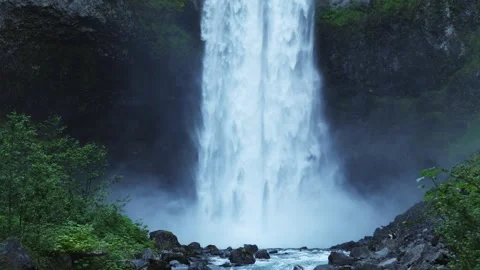 Brandywine falls close up Stock Footage 280150217