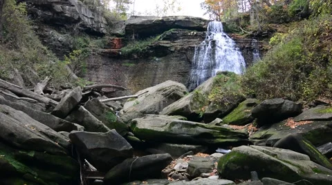 Brandywine Falls Ohio Stock Footage 59987183
