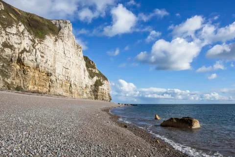 Branscombe Beach in Devon in South-West England Stock Photos