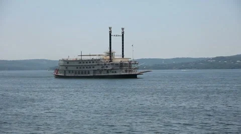 Branson Belle Steamboat 2 Stock Footage 7745990