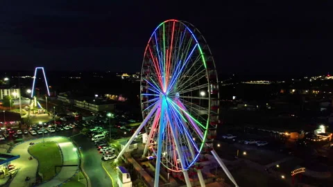 Branson, MO,  Ferris Wheel on 08/12/24 库存影片 284896989