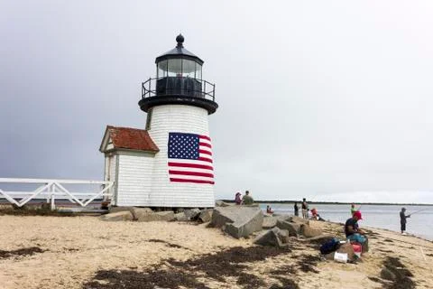 Brant Point Light, Nantucket Stock Photos