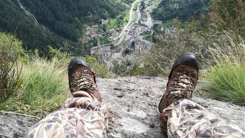 Branzi in a different perspective Stock Photos