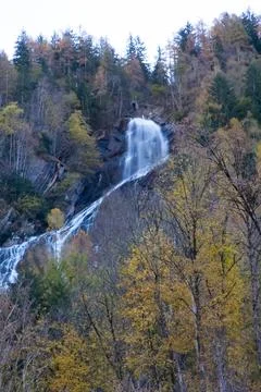 The branzi waterfall Stock Photos