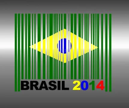 Brasil 2014. Stock Illustration