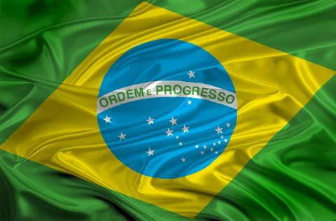 Brasil Flag Stock Photos