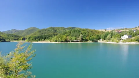 Brasimone Lake Stock Footage 67189040