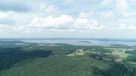 Braslaw Lakes Stock Footage 98207742