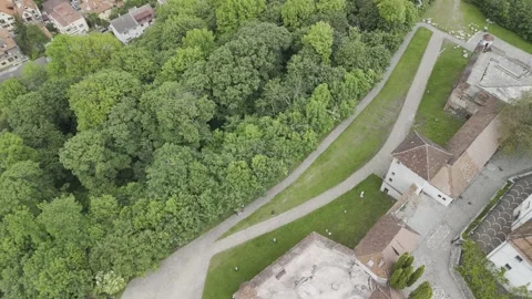 Brasov Citadel Video stock 275518543