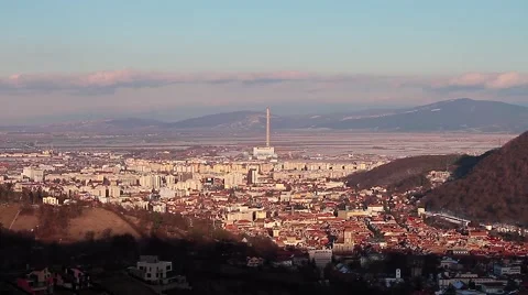 Brasov city Video stock 41593036