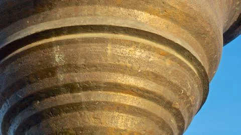 Brass bell close up Foto stock