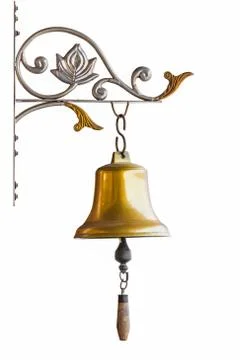 Brass bell Stock Photos