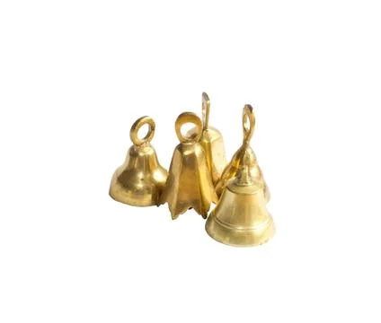 Brass bells Stock Photos