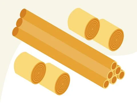 Brass Concept Illustration Style Stock Illustration