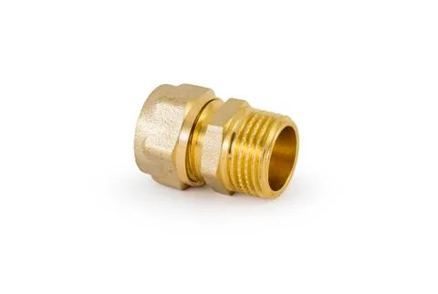 Brass fitting Stock Photos