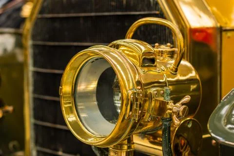 Brass Head Lamp Stock Photos