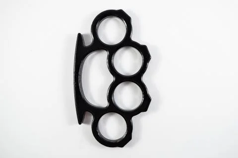 Brass Knuckles 库存照片