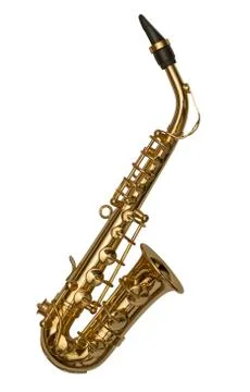 Brass Saxophone Stock Photos
