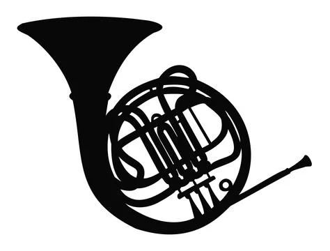 Brass silhouette vector art Stock Illustration