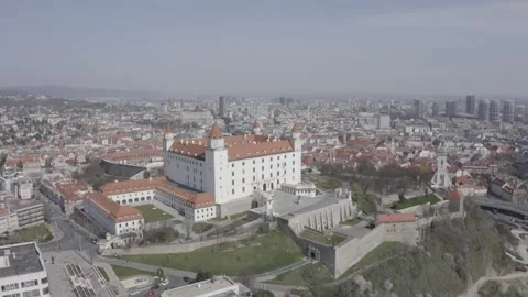 Bratislava Castle #3 Stockbeeldmateriaal 241297828