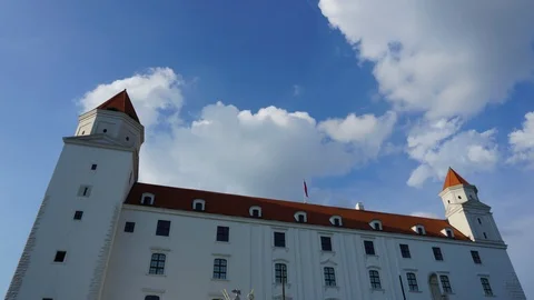 Bratislava Castle Stock Footage 90074618