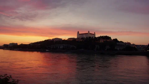 Bratislava castle Stock-Footage 253875806
