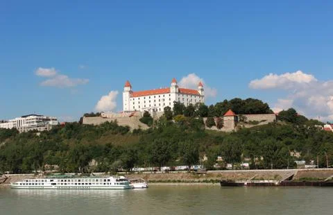 Bratislava castle Stock Photos