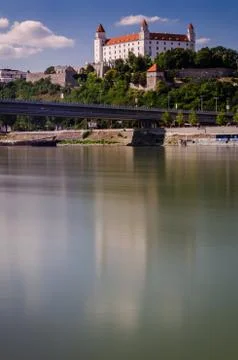 Bratislava castle Stock Photos