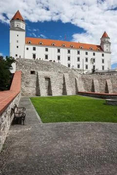 Bratislava Castle Stock-Fotos