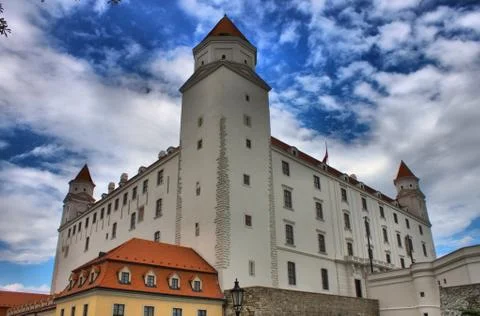 Bratislava castle Stock Photos