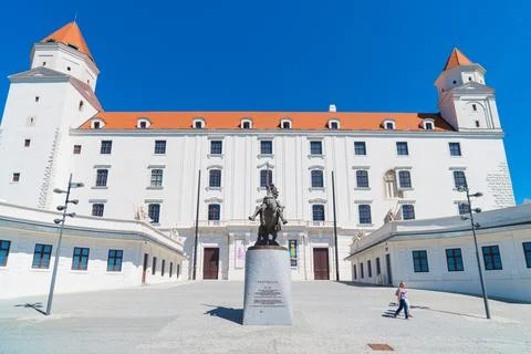 Bratislava castle Stock Photos