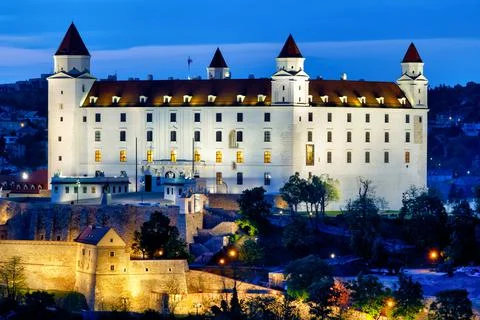Bratislava Castle. Stock Photos