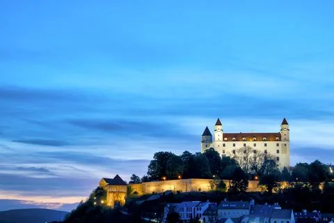 Bratislava Castle. Stock Photos