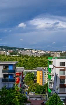 Bratislava district view 스톡 사진