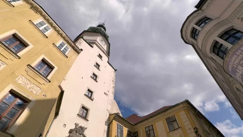 Bratislava: Empty squares and streets during The Covid19 quarantine. Stock Footage 127167814