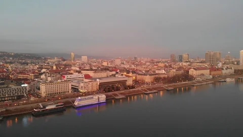 BRATISLAVA PANORAMA Stock Footage 125453162