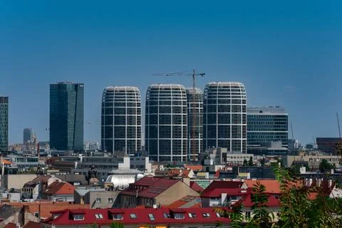 Bratislava skyline Stock-Fotos