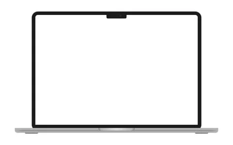 Bratislava, Slovakia - Render the new MacBook Air 15 Stock Illustration