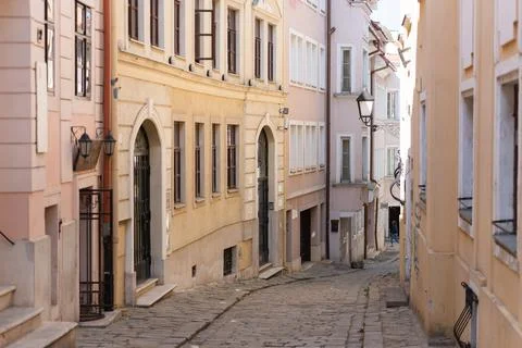 Bratislava in the spring of 2020 Stock Photos
