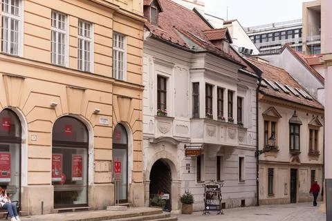Bratislava in the spring of 2020 Stock Photos