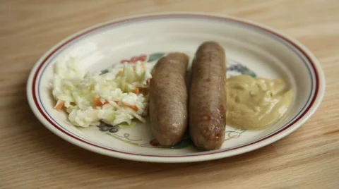 Bratwurst1 Video stock 330995