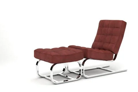 Braun leather Couch Stock Illustration