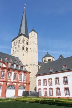 Brauweiler Monastery Foto stock