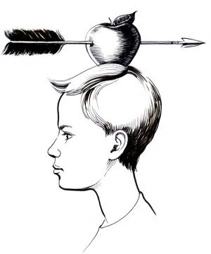 Brave boy Stock Illustration