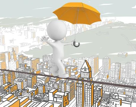 Brave. Stock Illustration